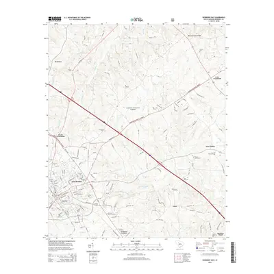2014 Map of Newberry East, 2014 Print