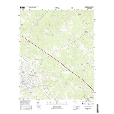 2017 Map of Newberry East, 2017 Print