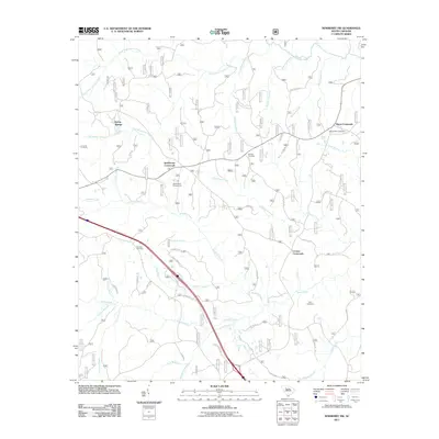 2011 Map of Newberry NW, 2011 Print