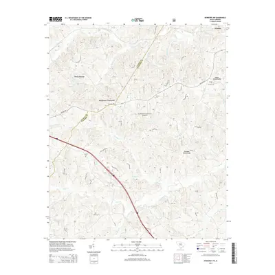 2014 Map of Newberry NW, 2014 Print