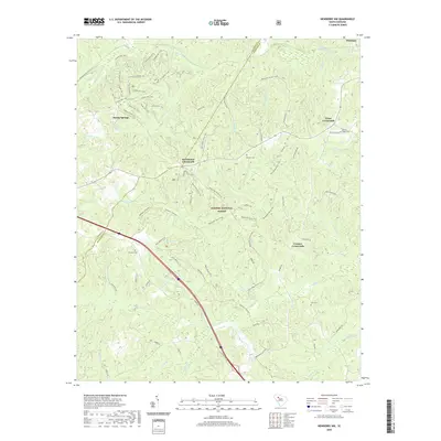 2020 Map of Newberry NW, 2020 Print