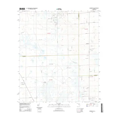 2015 Map of Newberry SW, 2015 Print