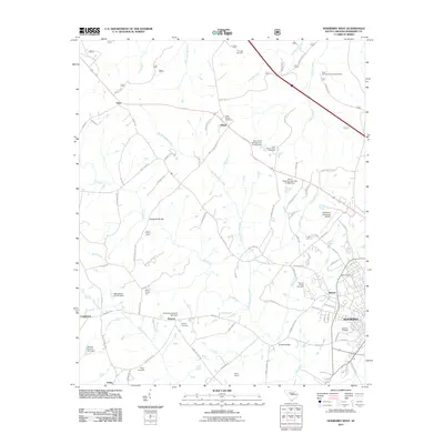 2011 Map of Newberry West, 2011 Print
