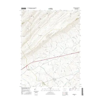 2016 Map of Newburg, 2016 Print