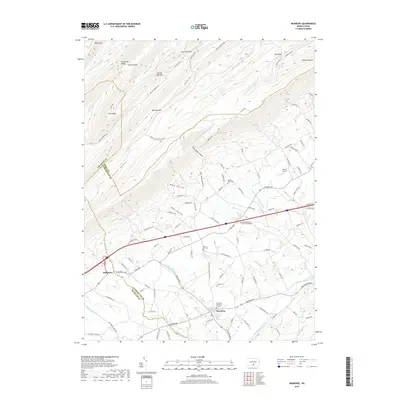 2019 Map of Newburg, 2019 Print