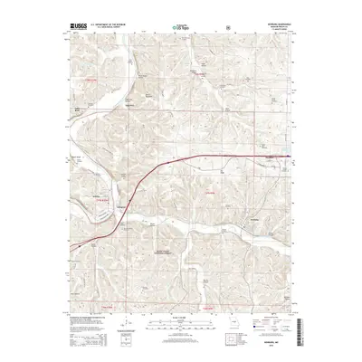 2015 Map of Newburg, 2015 Print
