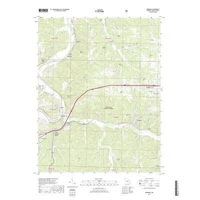 2017 Map of Newburg, 2017 Print