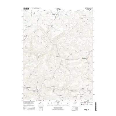 2014 Map of Newburg, 2014 Print