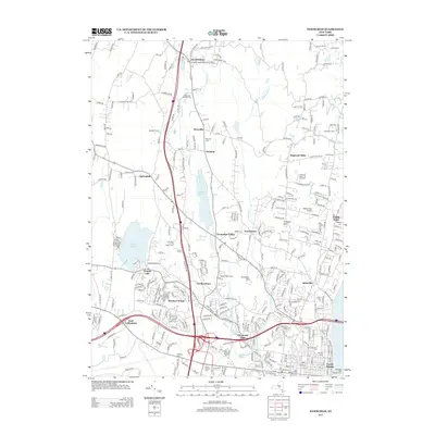 2013 Map of Newburgh, 2013 Print