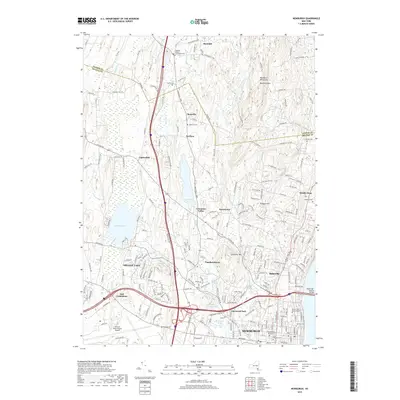 2019 Map of Newburgh, 2019 Print