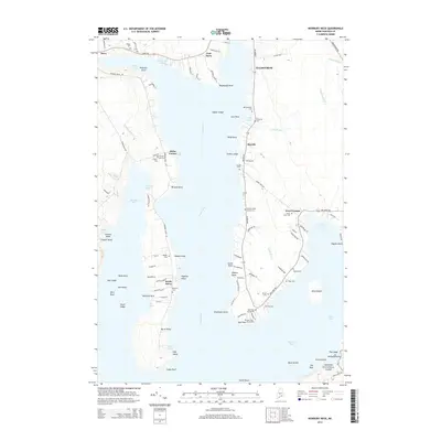 2014 Map of Newbury Neck, 2014 Print