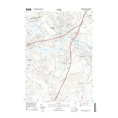 2015 Map of Newburyport West, 2015 Print