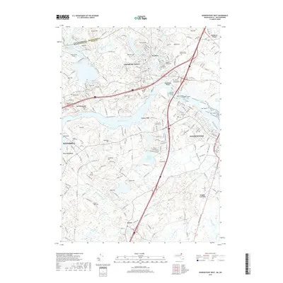 2018 Map of Newburyport West, 2018 Print