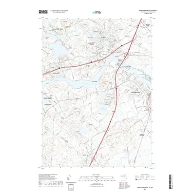 2021 Map of Newburyport West, 2021 Print