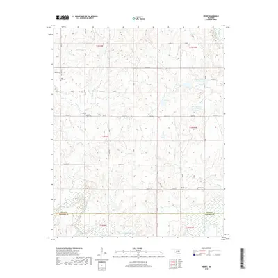 2018 Map of Newby, 2018 Print