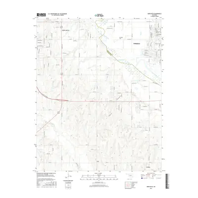 2016 Map of Newcastle, 2016 Print