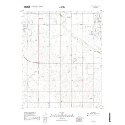 2018 Map of Newcastle, 2018 Print