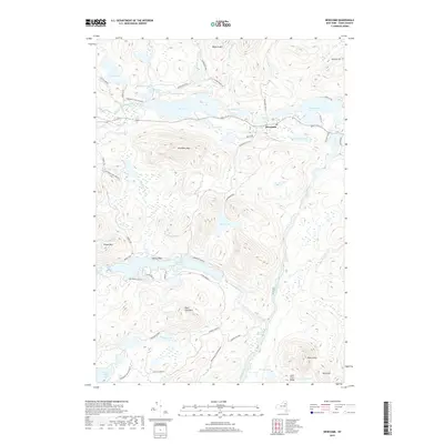 2019 Map of Newcomb, 2019 Print