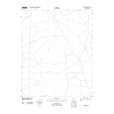 2010 Map of Newcomb NE, 2010 Print