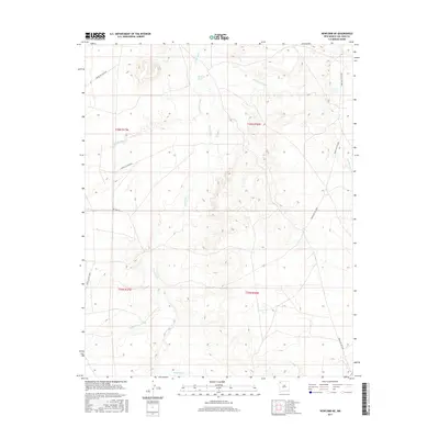 2017 Map of Newcomb NE, 2017 Print