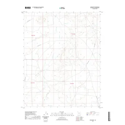 2020 Map of Newcomb NE, 2020 Print