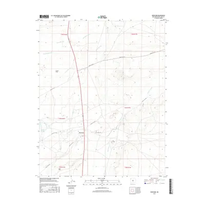 2017 Map of Newcomb, 2017 Print