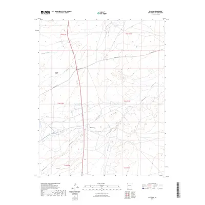 2023 Map of Newcomb, 2023 Print
