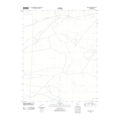 2010 Map of Newcomb SE, 2010 Print