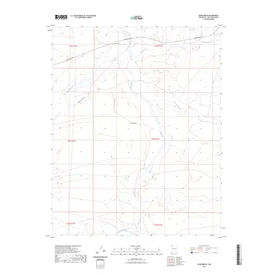2023 Map of Newcomb SE, 2023 Print