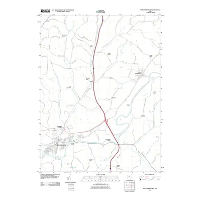 2010 Map of Newcomerstown, 2010 Print