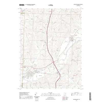 2019 Map of Newcomerstown, 2019 Print