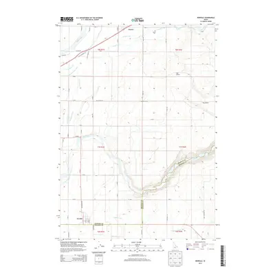 2013 Map of Newdale, 2013 Print