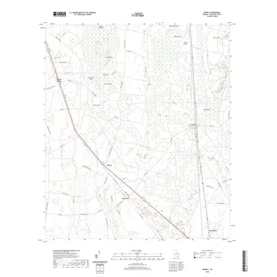2020 Map of Newell, 2020 Print