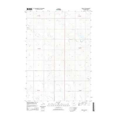 2015 Map of Newell Lake, 2015 Print