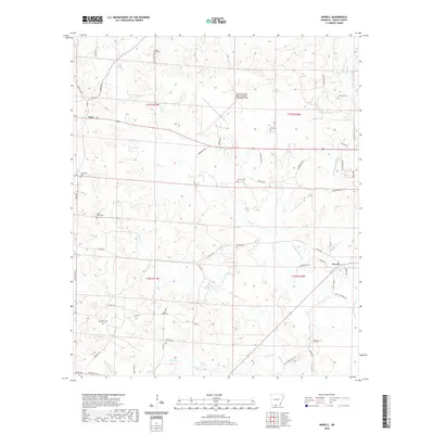 2020 Map of Newell, 2020 Print