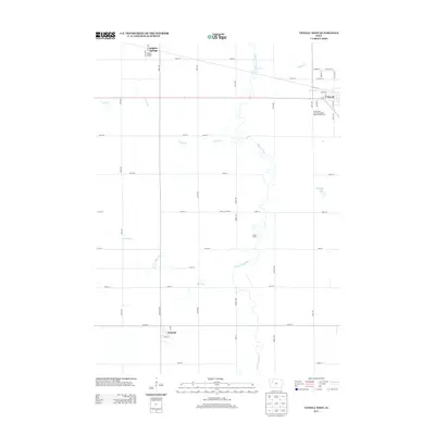 2013 Map of Newell West, 2013 Print