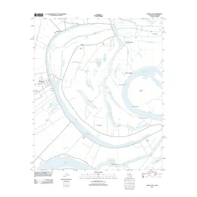 2012 Map of Newellton, 2012 Print