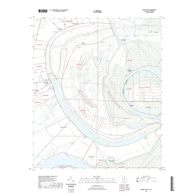 2020 Map of Newellton, 2020 Print