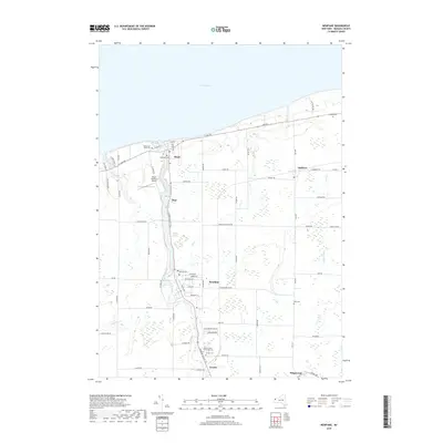 2019 Map of Newfane, 2019 Print