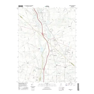 2016 Map of Newfield, 2016 Print