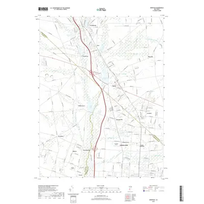 2019 Map of Newfield, 2019 Print