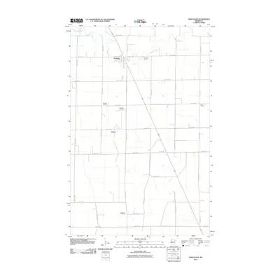 2010 Map of Newfolden, 2010 Print