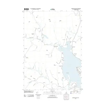 2012 Map of Newfound Lake, 2012 Print
