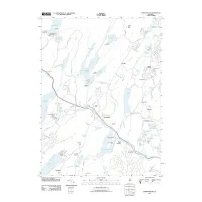 2011 Map of Newfoundland, 2011 Print