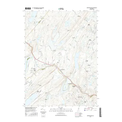 2016 Map of Newfoundland, 2016 Print