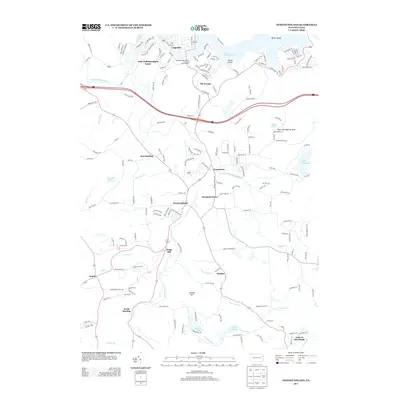 2013 Map of Newfoundland, 2013 Print