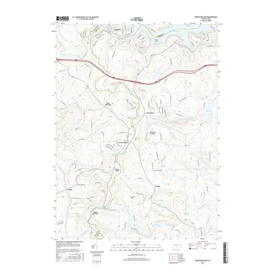 2016 Map of Newfoundland, 2016 Print