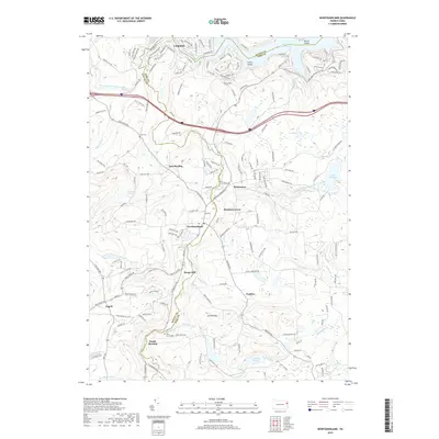 2019 Map of Newfoundland, 2019 Print