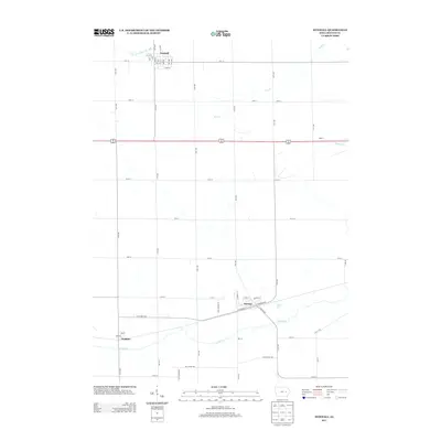 2013 Map of Newhall, 2013 Print