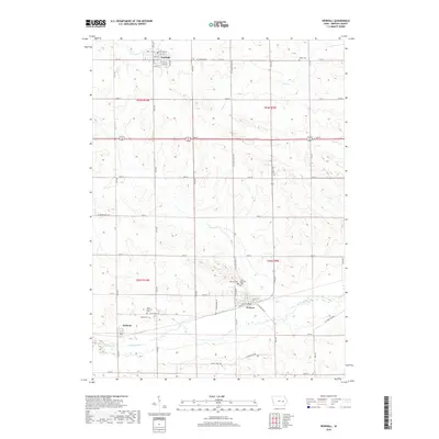 2018 Map of Newhall, 2018 Print